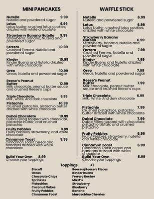Menu photo 3 Crepe Haven Baton Rouge, LA
