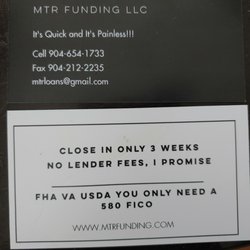 MTR Funding - IT'S QUICK AND PAINLESS!!!!!