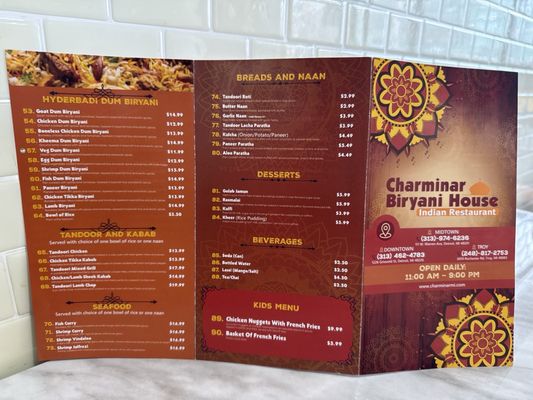 Charminar Biryani House -(Warren Ave) Midtown by null