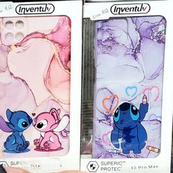 SH Phone Repair - Stitch & Angel. Stitch drawing.
