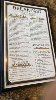 Menu photo 3 Hilltop Cafe Magalia, CA