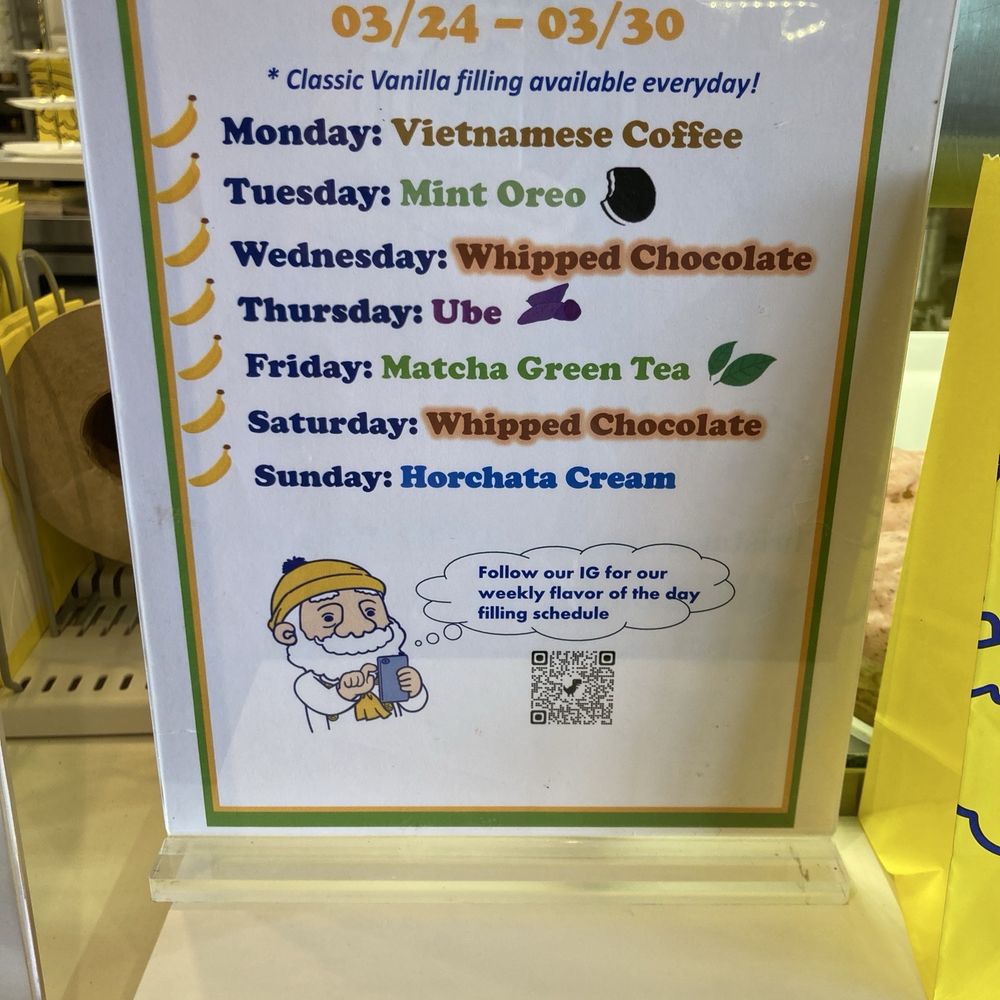 Beard Papa's Castro Valley - Daily flavors - Desserts Near Me - Castro Valley, California Beard Papa's Castro Valley - Daily flavors - Desserts Near Me - Castro Valley, California