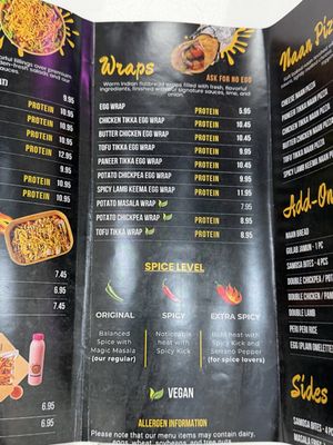 Menu photo 4 BOWL'D Masala - Richmond Richmond, TX