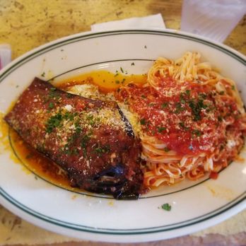 Mandola's Italian - Eggplant parmigiana - Italian Near Me - Austin, Texas Mandola's Italian - Eggplant parmigiana - Italian Near Me - Austin, Texas