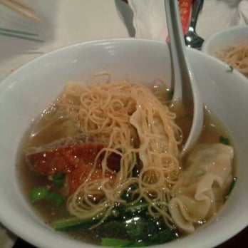 Sun Wah Bar-B-Que - Egg noodle with shrimp dumplings and roasted duck - Barbeque Near Me - Chicago, Illinois Sun Wah Bar-B-Que - Egg noodle with shrimp dumplings and roasted duck - Barbeque Near Me - Chicago, Illinois