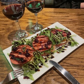 Karavan by 3 Olives - Salmon caprese - Uzbek Near Me - Raleigh, North Carolina