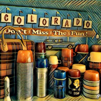 CABINtique - Vintage thermoses - Antiques Near Me - Estes Park, Colorado CABINtique - Vintage thermoses - Antiques Near Me - Estes Park, Colorado
