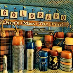 CABINtique - Vintage thermoses