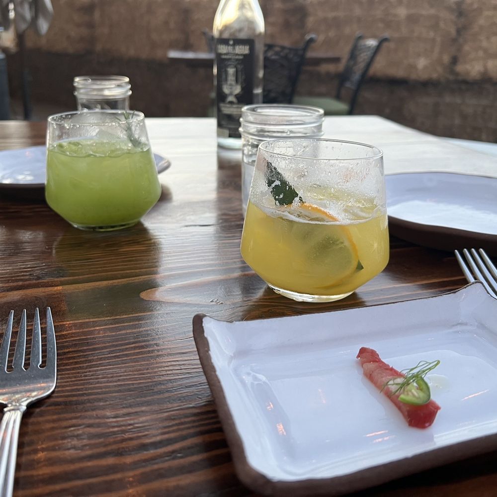 Deckman's en el Mogor - Amuse-bouche .. too fishy mercury tasting - Modern European Near Me - San Antonio de Las Minas, BCN Deckman's en el Mogor - Amuse-bouche .. too fishy mercury tasting - Modern European Near Me - San Antonio de Las Minas, BCN