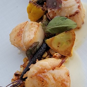 Che Ah Chi - Scallops and wheat berries - New American Near Me - Sedona, Arizona Che Ah Chi - Scallops and wheat berries - New American Near Me - Sedona, Arizona