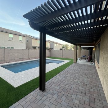Diamond Stone & Synthetic Grass - Pergola, turf, paver patio - Masonry/Concrete Near Me - Phoenix, Arizona