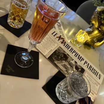 Vanderpump A Paris - Kronenbourg 1664 pilsner, Ruinart rosé, & the crispiest ice water - French Near Me - Las Vegas, Nevada Vanderpump A Paris - Kronenbourg 1664 pilsner, Ruinart rosé, & the crispiest ice water - French Near Me - Las Vegas, Nevada
