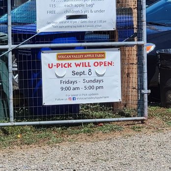Volcan Valley Apple Farm - Prices as of Sept 2023 - Pick Your Own Farms Near Me - Julian, California Volcan Valley Apple Farm - Prices as of Sept 2023 - Pick Your Own Farms Near Me - Julian, California