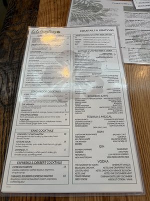 Menu photo 2 LuluBangBang Durham, NC