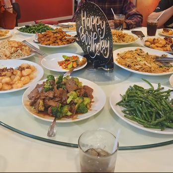 Panda Inn - Enjoying some delicious food. - Chinese Near Me - Ontario, California