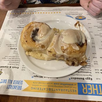 Ann Sather Restaurant - Two Cinnamon Rolls - Scandinavian Near Me - Chicago, Illinois Ann Sather Restaurant - Two Cinnamon Rolls - Scandinavian Near Me - Chicago, Illinois