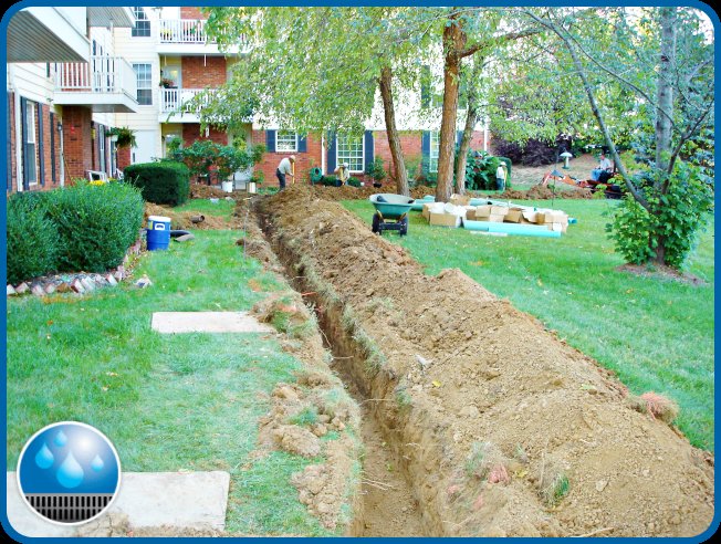 Slide of Drainage Team