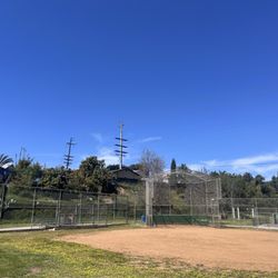Baseball diamond attached to the park