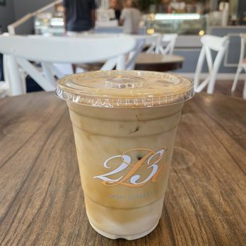 Le Vingt Trois Cafe & Bakery - Ice Latte with Hazelnut - Bakeries Near Me - Herndon, Virginia Le Vingt Trois Cafe & Bakery - Ice Latte with Hazelnut - Bakeries Near Me - Herndon, Virginia
