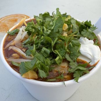 Home Away - Pozole. Very fresh and light in comparison to much pozole out there. Super tasty and would order every time it's available - Salad Near Me - Soquel, California