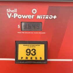 Shell - Price of premium gas
