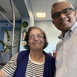 Brighton Laundry & Drycleaners - Zoey and me with a pleasant moment