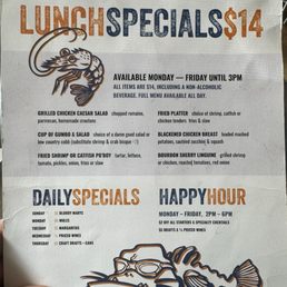 New Lunch Menu New Lunch Menu