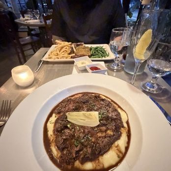 Bistro de la Gare - Braised Lamb Shank - French Near Me - South Pasadena, California