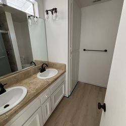 Sink make over and new faucets!