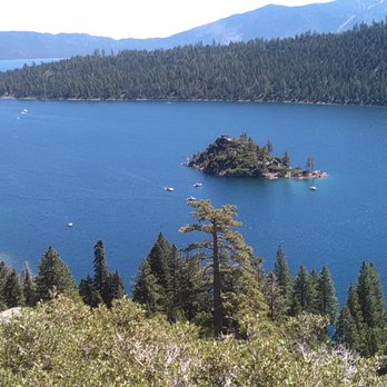 Vikingsholm Mansion - view of island in Emerald Bay - Museums Near Me - Tahoma, California Vikingsholm Mansion - view of island in Emerald Bay - Museums Near Me - Tahoma, California