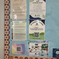 Action Behavior Centers - ABA Therapy for Autism - This is an example of a bulletin they use to keep families up to date with everything going on.