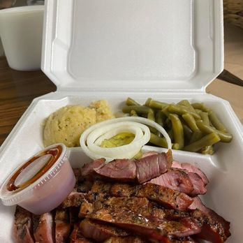 BAR-B-QUE To Go - Pork steak - Barbeque Near Me - Ganado, Texas BAR-B-QUE To Go - Pork steak - Barbeque Near Me - Ganado, Texas