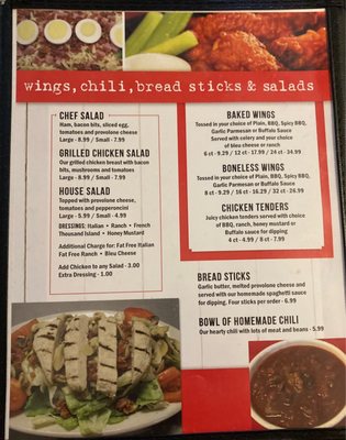 Menu photo 1 K&C Restaurants Logan, OH