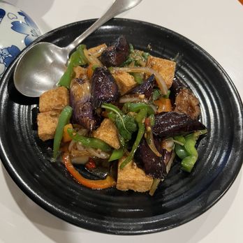 Kao Hom - Spicy Eggplant w/ Tofu - Thai Near Me - Van Nuys, California Kao Hom - Spicy Eggplant w/ Tofu - Thai Near Me - Van Nuys, California