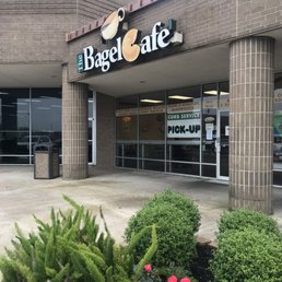 Exterior outside entrance of The Bagel Café - Katy, Texas Exterior outside entrance of The Bagel Café - Katy, Texas