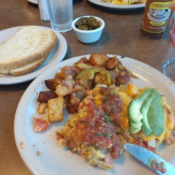 Bill's Cafe - Chorizo scramble-, ask for jalapenos yummm - Breakfast & Brunch Near Me - San Jose, California
