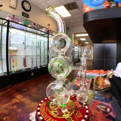 Green Light Smoke Shop Vape & CBD - Aqua Glass