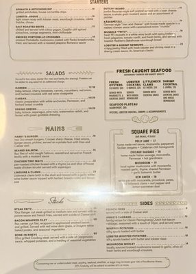 Menu photo 4 Harry & Fritz Pittsburgh, PA