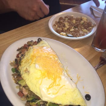 Raul's Striper Cafe - Kitchen sink w/ fried rice (about a cup size) - Breakfast & Brunch Near Me - Rio vista, California Raul's Striper Cafe - Kitchen sink w/ fried rice (about a cup size) - Breakfast & Brunch Near Me - Rio vista, California