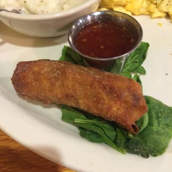 Sunrise Bistro - Way over cooked chorizo egg roll - American Near Me - Summerville, South Carolina Sunrise Bistro - Way over cooked chorizo egg roll - American Near Me - Summerville, South Carolina