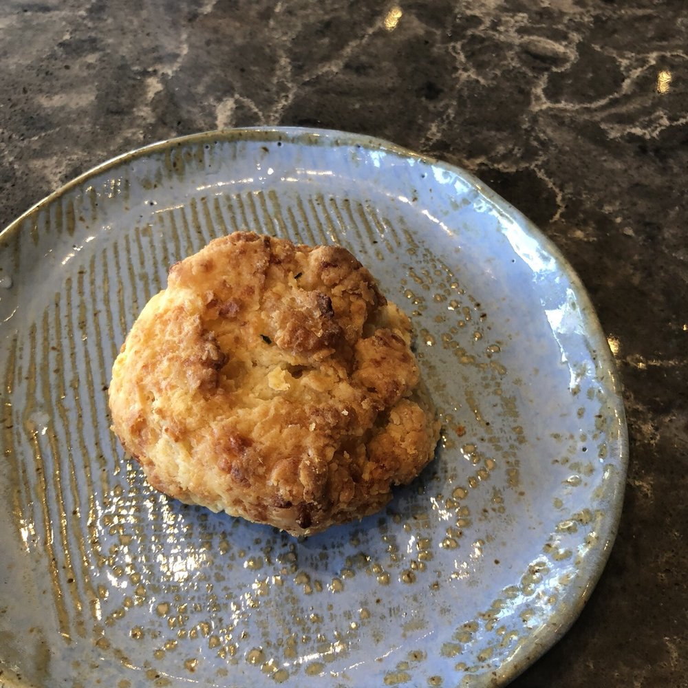 Hexagon - Delicious savory scone to start! - French Near Me - Oakville, Ontario Hexagon - Delicious savory scone to start! - French Near Me - Oakville, Ontario