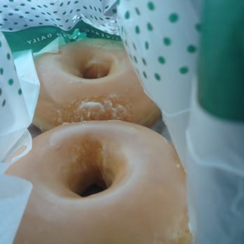 Krispy Kreme - HOT Glazed donut close up lol - Donuts Near Me - Miami, Florida Krispy Kreme - HOT Glazed donut close up lol - Donuts Near Me - Miami, Florida