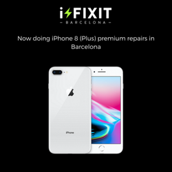 iFixit GO - Now repairing iPhone 8 (plus) in Barcelona. Screen/LCD replacements