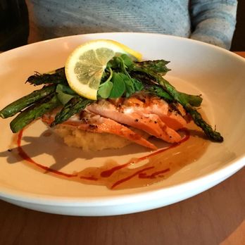 The Fireside Restaurant - Bourbon Sriracha Salmon. - Cajun/Creole Near Me - Egg Harbor, Wisconsin The Fireside Restaurant - Bourbon Sriracha Salmon. - Cajun/Creole Near Me - Egg Harbor, Wisconsin