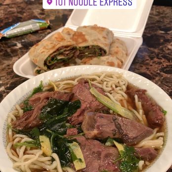 101 Noodle Express - Beef noodle soup - Chinese Near Me - Alhambra, California