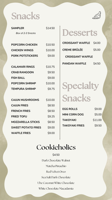 Menu photo 8 Bobaholics San Jose, CA Menu photo 8 Bobaholics San Jose, CA