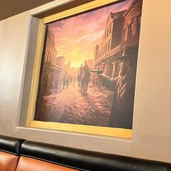 Cornerstone BBQ - Inside art