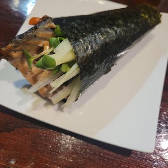 Ari Sushi - Salmon skin hand roll - Sushi Bars Near Me - Cave Creek, Arizona
