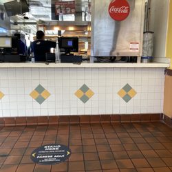 Church's Chicken - Seems like it's hasn't gotten clean for a while.