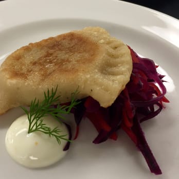 SAIT Culinary Campus - Duck confit perogies - Cooking Schools Near Me - Calgary, Alberta SAIT Culinary Campus - Duck confit perogies - Cooking Schools Near Me - Calgary, Alberta